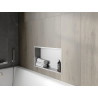 Mexen X-Wall-R nišinė lentyna su apvadu 60 x 30 cm, inox - 1910603010
