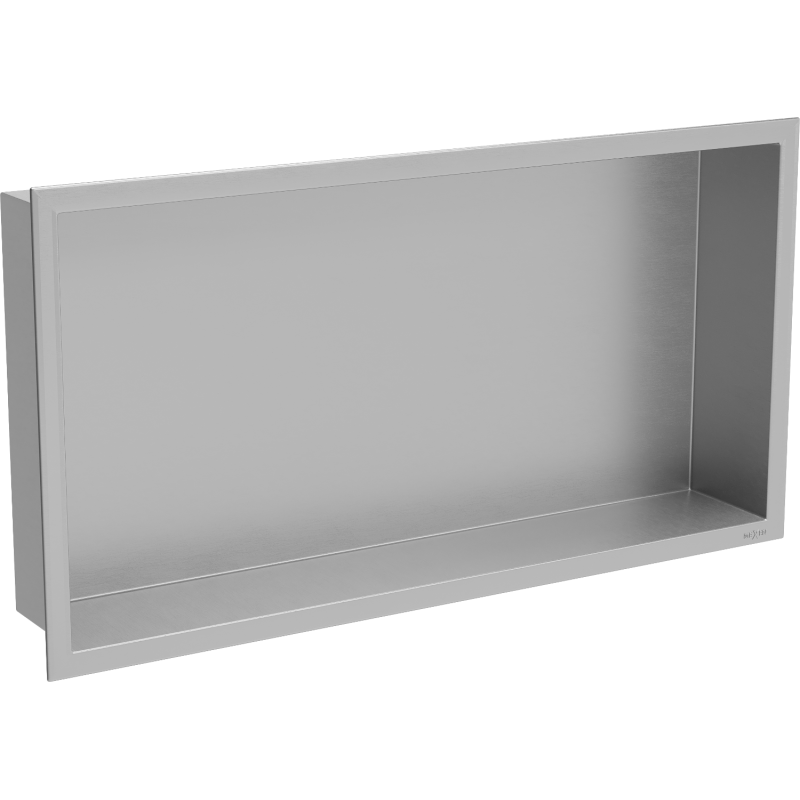 Mexen X-Wall-R įleidžiama lentyna su apsiuvimu 60 x 30 cm, inox - 1910603010