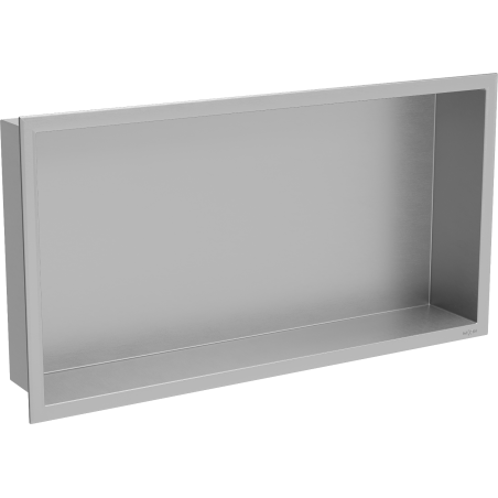 Mexen X-Wall-R įleidžiama lentyna su apvadu 60 x 30 cm, inox - 1910603010