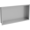 Mexen X-Wall-R nišinė lentyna su apvadu 60 x 30 cm, inox - 1910603010
