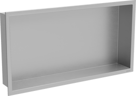 Mexen X-Wall-R nišinė lentyna su apvadu 60 x 30 cm, inox - 1910603010