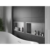 Mexen X-Wall-R nišinė lentyna su apvadu 60 x 30 cm, inox - 1910603010
