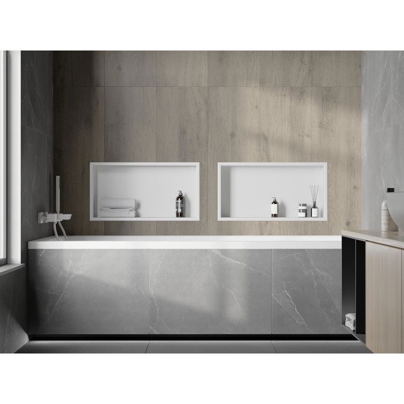 Mexen X-Wall-R nišinis lentyna su apvadu 60 x 30 cm, balta - 1920603010