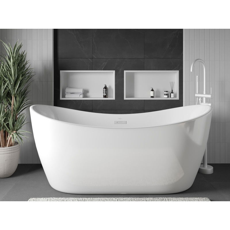 Mexen X-Wall-R nišinis lentyna su apvadu 60 x 30 cm, balta - 1920603010