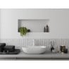 Mexen X-Wall-R nišinis lentyna su apvadu 60 x 30 cm, balta - 1920603010