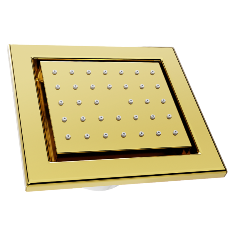 Mexen įleidžiama šoninė dušo galvutė, auksinė - 79365-50