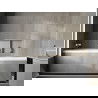 Mexen X-Wall-R įleidžiama lentyna su apsiuvimu ir lentynėle 60 x 30 cm, inox - 1910603010S