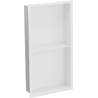 Mexen X-Wall-R Nišinis lentyna su apvadu ir lentyna 60 x 30 cm, balta - 1920603010S