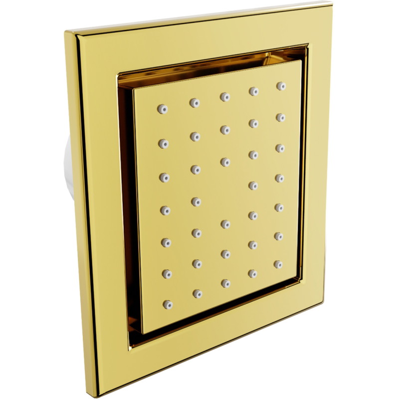 Mexen Cube įmontuojamas šoninis purkštukas, auksinis - 79365-50