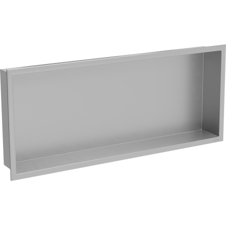 Mexen X-Wall-R įleidžiama lentyna su apvadu 75 x 30 cm, inox - 1910753010