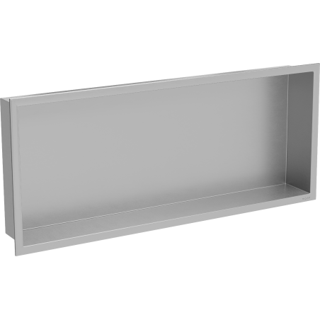 Mexen X-Wall-R nišinė lentyna su apvadu 75 x 30 cm, nerūdijantis plienas - 1910753010