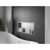 Mexen X-Wall-R įleidžiama lentyna su apvadu 75 x 30 cm, inox - 1910753010