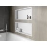 Mexen X-Wall-R nišinė lentyna su apvadu 75 x 30 cm, balta - 1920753010