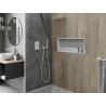 Mexen X-Wall-R nišinė lentyna su apvadu 75 x 30 cm, balta - 1920753010
