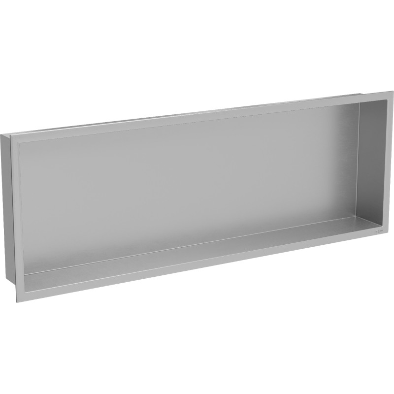 Mexen X-Wall-R nišos lentyna su apvadu 90 x 30 cm, inox - 1910903010