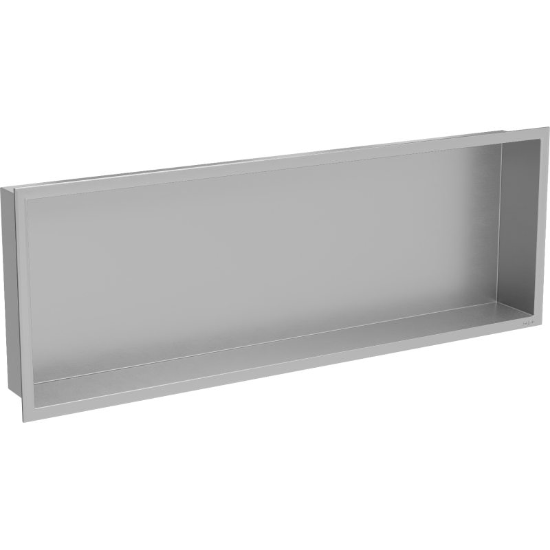 Mexen X-Wall-R nišos lentyna su apykakle 90 x 30 cm, inox - 1910903010