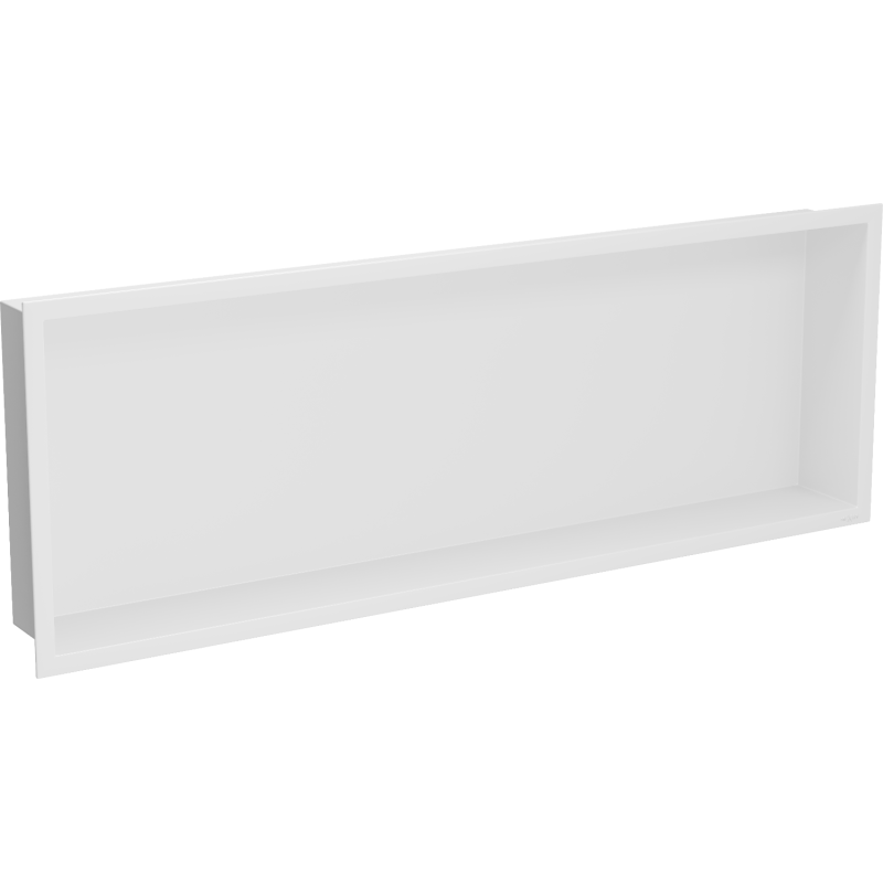 Mexen X-Wall-R įleidžiama lentyna su apvadu 90 x 30 cm, balta - 1920903010
