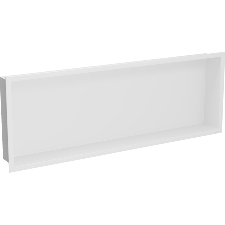 Mexen X-Wall-R įleidžiama lentyna su apvadu 90 x 30 cm, balta - 1920903010
