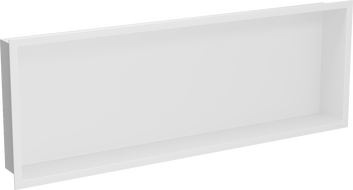 Mexen X-Wall-R įleidžiama lentyna su apsiuvimu 90 x 30 cm, Balta - 1920903010