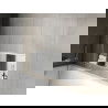 Mexen X-Wall-R įleidžiama lentyna su apsiuvimu ir lentynėle 90 x 30 cm, inox - 1910903010S