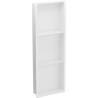 Mexen X-Wall-R nišinė lentyna su apvadu ir lentyna 90 x 30 cm, balta - 1920903010S