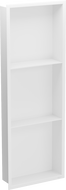 Mexen X-Wall-R įleidžiama lentyna su apsiuvimu ir lentynėle 90 x 30 cm, Balta - 1920903010S