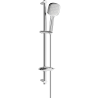 Mexen DB33 stumdomų dušo komplektas, chromas - 785334584-00
