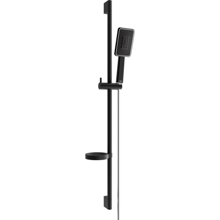 Mexen DS54 slankiojančių dušo komplektas, juoda/chromas - 785544583-17
