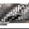 Mexen Lunar-B varstoma dešinė dušo kabina 85 x 80 cm, skaidri, šlifuota gun gray - 832-085-080-66-00-P