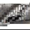 Mexen Lunar-B varstoma dešinė dušo kabina 85 x 80 cm, skaidri, šlifuota gun gray - 832-085-080-66-00-P