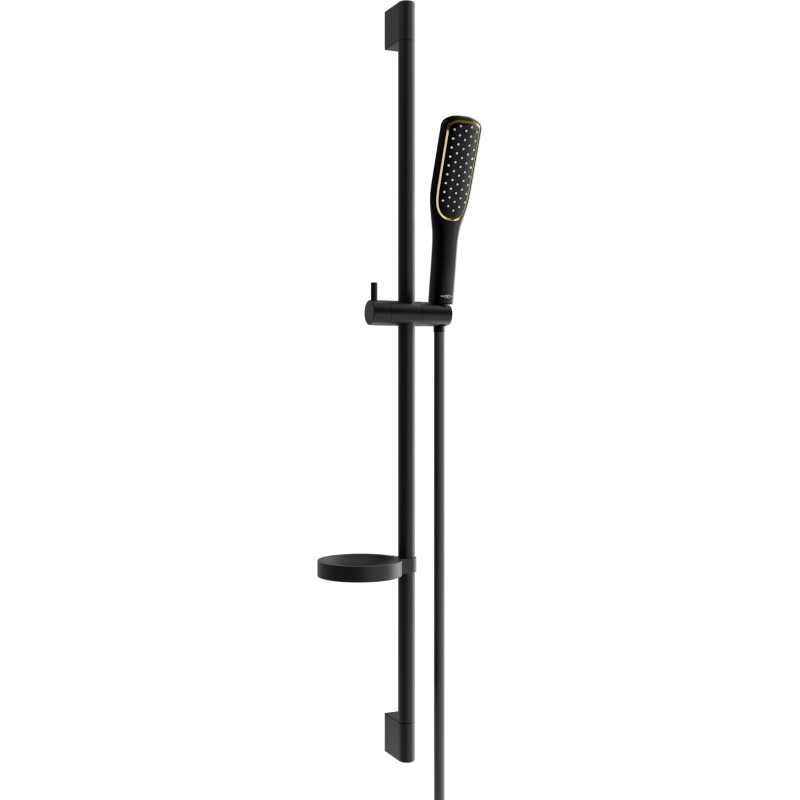 Mexen DS49 stumdomas dušo komplektas, juodas - 785494583-75