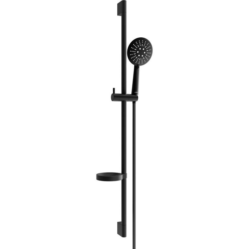Mexen DS67 slankiojantis dušo komplektas, juodas - 785674583-70