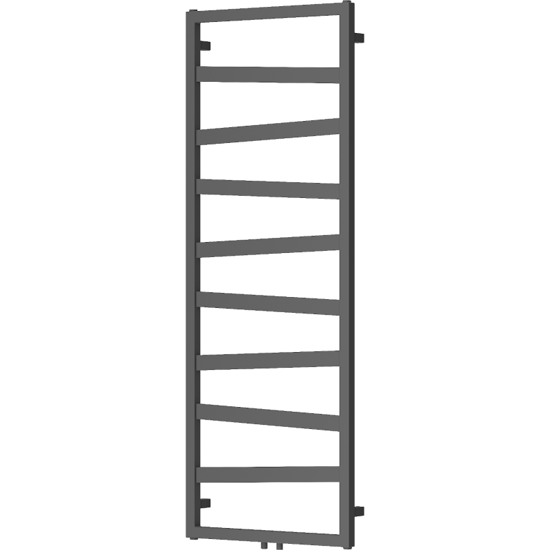 Mexen Zoom dekoratyvinis vonios radiatorių 1430 x 530 mm, 477 W, antracito spalvos - W130-1430-530-00-66