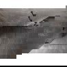 Mexen Lunar-B dušo kabina atveriama kairė 100 x 100 cm, skaidri, juoda - 832-100-100-70-00-L