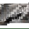 Mexen Lunar-B dušo kabina atveriama kairė 100 x 70 cm, transparenti, gun metal - 832-100-070-95-00-L