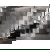 Mexen Lunar-B dušo kabina atveriama kairė 100 x 70 cm, transparenti, gun metal - 832-100-070-95-00-L