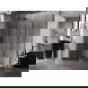 Mexen Lunar-B dušo kabina su atveriamomis durimis kairė 80 x 80 cm, skaidri, ginklų metalas - 832-080-080-95-00-L