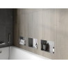 Mexen X-Wall-NR nišinis lentynas be apvado 30 x 20 cm, inox - 1911302010