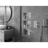 Mexen X-Wall-NR nišinis lentynas be apvado 30 x 20 cm, inox - 1911302010