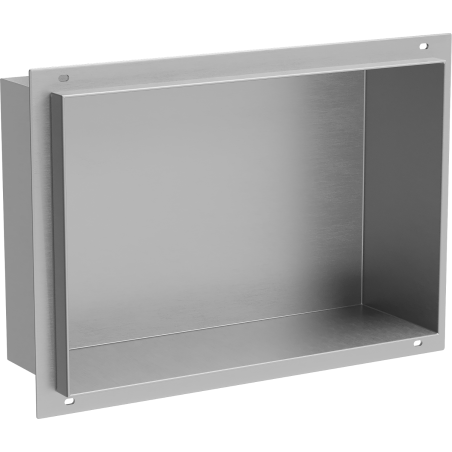 Mexen X-Wall-NR nišinis lentynas be apvado 30 x 20 cm, inox - 1911302010