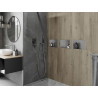 Mexen X-Wall-NR nišinis lentynas be apvado 30 x 20 cm, inox - 1911302010