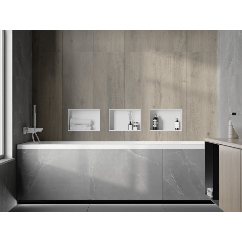 Mexen X-Wall-NR nišinis lentyna be apvado 30 x 20 cm, balta - 1921302010