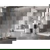Mexen Lunar-B atveriamoji dušo kabina kairė 75 x 70 cm, skaidrus, matinio nikelio - 832-075-070-97-00-L