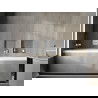 Mexen X-Wall-NR įleidžiama lentyna be apvado 30 x 30 cm, inox - 1911303010
