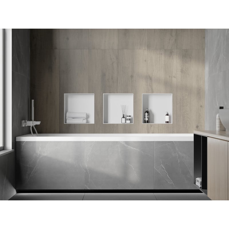 Mexen X-Wall-NR įleidžiama lentyna be rėmelio 30 x 30 cm, balta - 1921303010