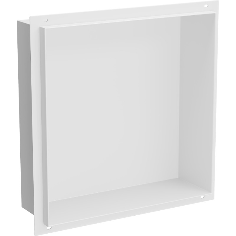 Mexen X-Wall-NR nišinis lentynas be krašto 30 x 30 cm, baltas - 1921303010
