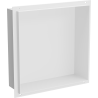 Mexen X-Wall-NR nišinė lentyna be apvado 30 x 30 cm, balta - 1921303010