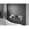 Mexen X-Wall-NR įleidžiama lentyna be apvado 45 x 20 cm, inox - 1911452010