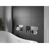 Mexen X-Wall-NR nišinė lentyna be apvado 45 x 20 cm, inox - 1911452010