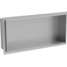 Mexen X-Wall-NR nišinė lentyna be apvado 45 x 20 cm, inox - 1911452010